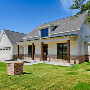 Board And Batten Brick Exterior - Photos & Ideas | Houzz