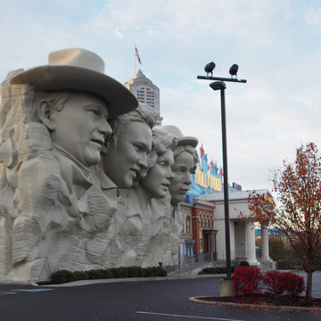 Mount Rushmore @ Hollywood Wax Museum