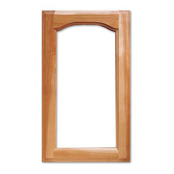 Tiffany Glass Cabinet Door from CabinetNow.com shown in Birch - Kitchen Cabinetry