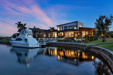 Modern Marsden Cove Canal Home