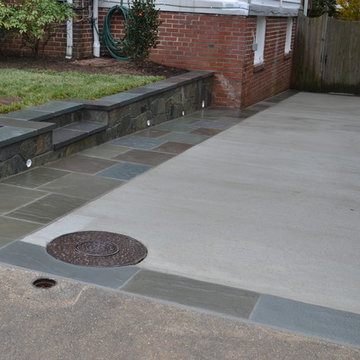 Driveway and Entrance Path