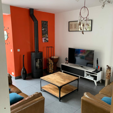 ROSNY SOUS BOIS-Rénovation d'une maison individuelle avec création d'une véranda