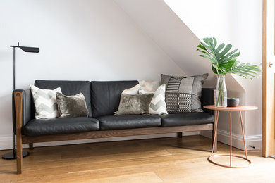 This is an example of a living room in London.