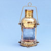 Anchor Oil Lantern, Solid Brass, 14''