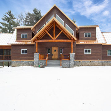 Concrete Log Siding Homes