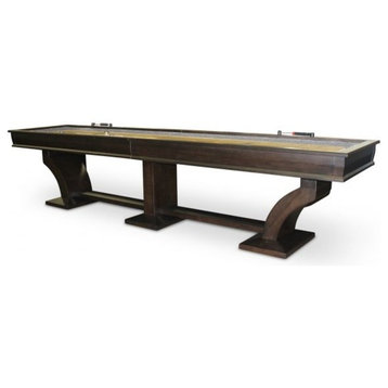 Paxton Shuffleboard Table by Plank and Hide, 14'