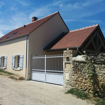 Façade sur rue, côté nord