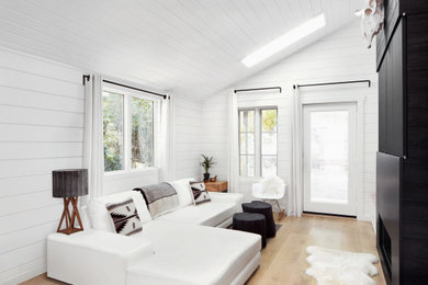 Southwest living room photo in Phoenix