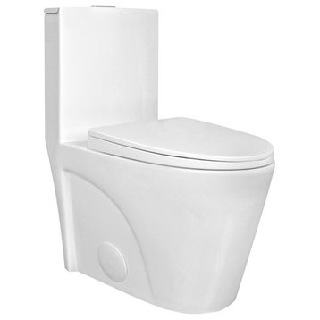 12'' Rough-In Standard Toilet with Comfortable Seat Height