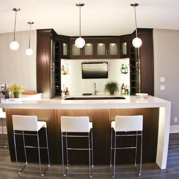 Contemporary Basement Design