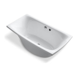 Escale(R) 72" x 36" freestanding BubbleMassage(TM) Air Bath - Bathtubs