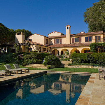 Marboro Road - Rear view of house and pool