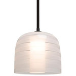 Besa Lighting - Besa Lighting 1TT-MITZI7FR-BK Mitzi 7 - 1 Light Cord Pendant - Canopy Included: Yes  Canopy DiMitzi 7 1 Light Cord Black Chartreuse GlaUL: Suitable for damp locations Energy Star Qualified: n/a ADA Certified: n/a  *Number of Lights: 1-*Wattage:40w Incandescent bulb(s) *Bulb Included:No *Bulb Type:Incandescent *Finish Type:Black