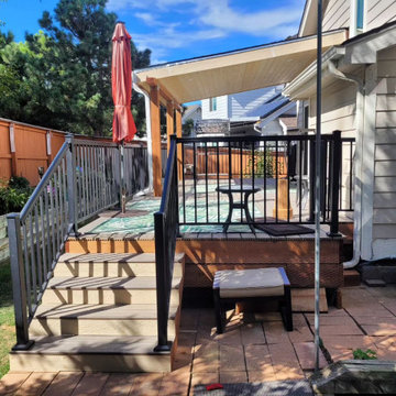 Trex Deck with Cover