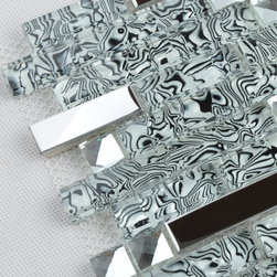 Interlocking Mosaic Tiles Square Diamond Tile - Mosaic Tile