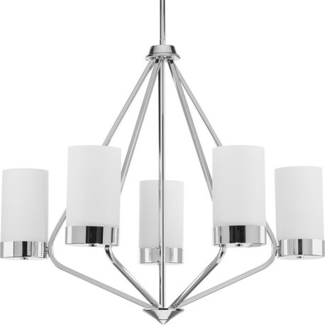 Elevate 5-Light Chandelier, Polished Chrome