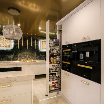 Neoclassic Kitchen Cabinet Design