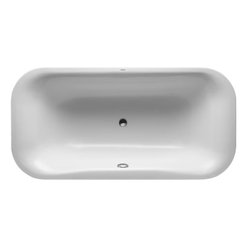 PuraVida Series White Bathtub, Air-system With Remote, Ozone and Light By Duravi - Bathtubs