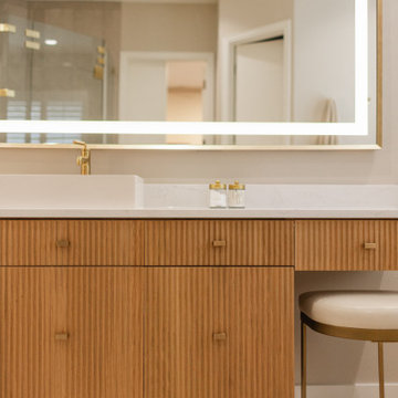 Lux Modern Spa Master bathroom
