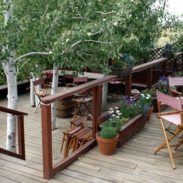 The Feed Store Restaurant - outdoor patio