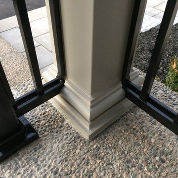 Aluminum Spindle Porch Railings - 125