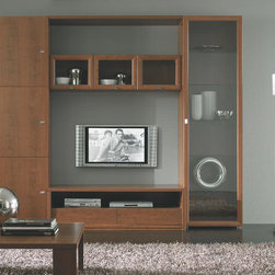 Italian Wall Unit Trend 239 by Artigian Mobili - $2,645.00 - Entertainment Centers And Tv Stands