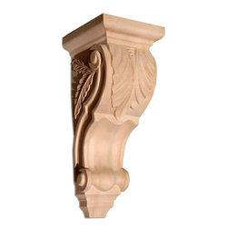 Inviting Home Inc. - Manchester Large Wood Corbel, Cherry - Corbels