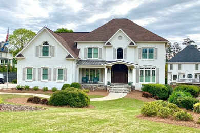 Transitional exterior home photo in Atlanta