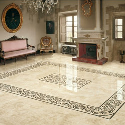 naturale purezza: crema 18"x18" - Wall And Floor Tile