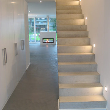 Neubau eines Einfamilienhauses mit Garage