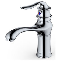 Karran KBF430 1-Hole 1-Handle Basin Faucet With Pop-up Drain, Chrome