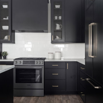 Designing a Dark & Moody Barndominium in Rochester Hills