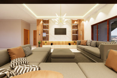 Mr. Karthikeyan House Elevation & Interior design