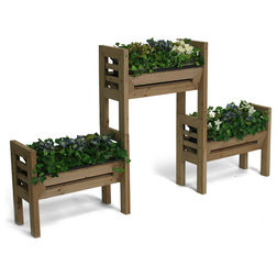 Scandinavian Outdoor Pots And Planters by Algreen Products