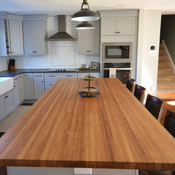 Super Sleek West Chester PA Bi-Level open floor plan remodel