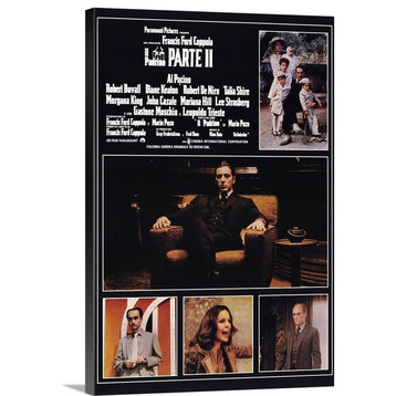 "Godfather, Part 2 (1974)" Wrapped Canvas Art Print, 20"x30"x1.5"