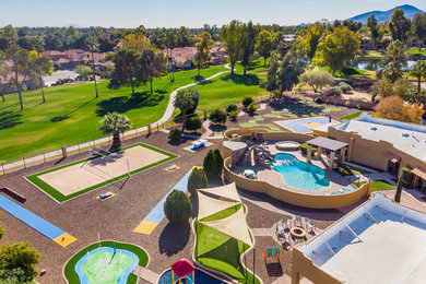 Inspiration for a contemporary landscaping in Phoenix.