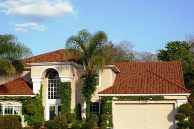 Example of a trendy exterior home design in Orlando