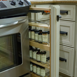 Crisp Country Renovation - Spice Jars And Spice Racks