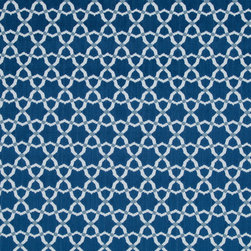 Cordoba Star in Atlantic - Upholstery Fabric