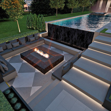 Modern Backyard Design | Oakville