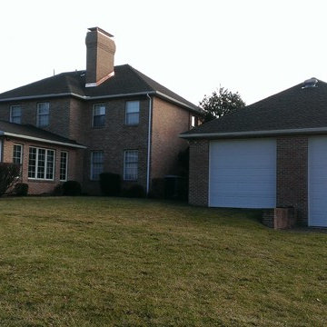 GAF Timberline Shingles & Copper Chimney Flashing