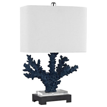 Transitional Style - Composite and Crystal and Metal 1 Light Table Lamp - 26