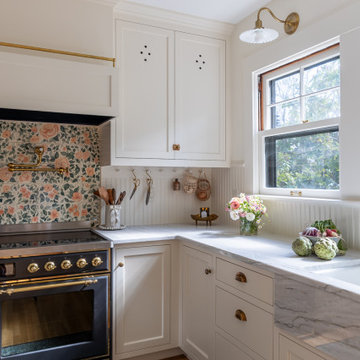 Classic portland kitchen designed by Annie Wise Design