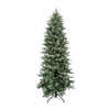 Washington Frasier PE/PVC Slim Tree 1137 Tips 400 Clear Lights, 6.5'x39"