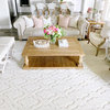My Texas House by Orian Boucle Cotton Blossom Natural Area Rug, 7'9"x10'10"