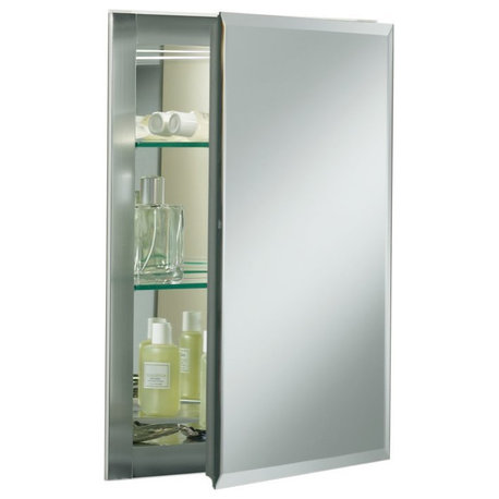 Kohler K-CB-CLR1620FS 16" x 20" Single Door Reversible Hinge - Silver Aluminum