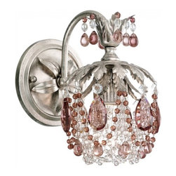Schonbek Rondelle 7 Light Sconce in Traditional style - Lighting