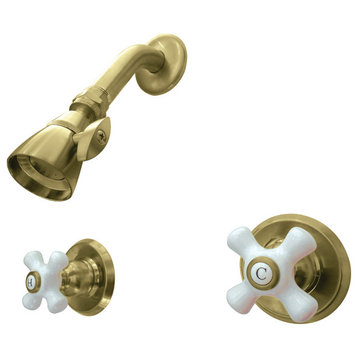 KB247PXSO Victorian Tub & Shower Faucet, Shower Only, Brushed Brass