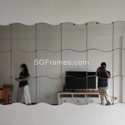 Special Shape Mirror - Frameless &ndash; Custom Size &ndash; SGFrames - Products